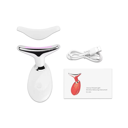 Load image into Gallery viewer, 7-in-1 LED Face &amp; Neck Lifter – Sculpt, Tighten &amp; Glow
