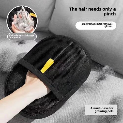 Load image into Gallery viewer, FurGone Duo Gloves – Double-Sided Electrostatic Pet Hair Removal &amp; Grooming Gloves
