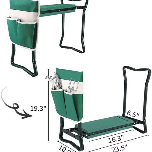 Load image into Gallery viewer, GardenMate Folding Kneeler &amp; Stool – Comfort &amp; Convenience for Every Gardener
