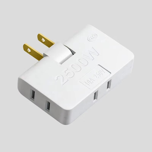 Load image into Gallery viewer, 3-Port Rotatable US Plug Adapter – Compact Power, Anywhere You Go
