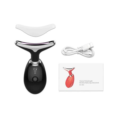 Load image into Gallery viewer, 7-in-1 LED Face &amp; Neck Lifter – Sculpt, Tighten &amp; Glow
