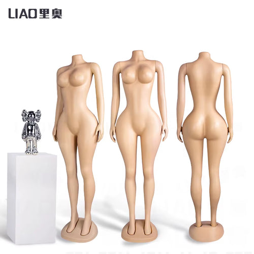 Load image into Gallery viewer, Cheap BBL Female Mannequins Plastic Big Bust Big Ass Woman Dummy Fashion Garments Display
