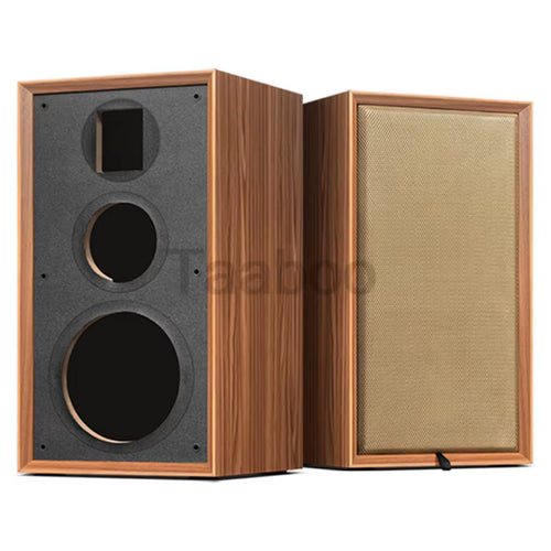 Load image into Gallery viewer, 8 Inch Three-Way Labyrinth Speaker Empty Box Bookshelf Speaker Home Speaker DIY Hifi Audio Wooden Handmade Box Passive Speaker
