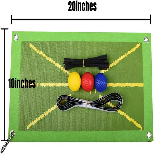 Load image into Gallery viewer, Golf Training Mat for Swing Detection Batting Clearly Shows Impact Traces Mini Portable Golf Training Aid Equipment
