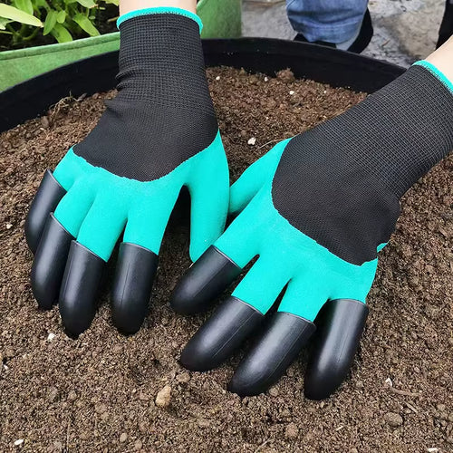 Load image into Gallery viewer, ClawMaster Garden Gloves – Digging &amp; Planting Gloves with Non-Slip Grip and Built-In Claws
