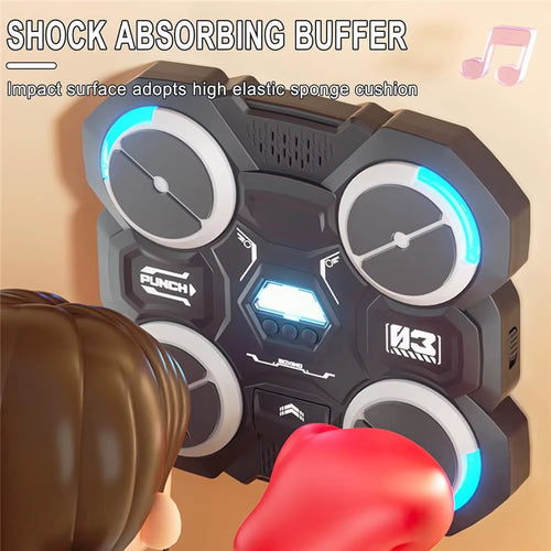 Load image into Gallery viewer, Music Boxing Machine Bluetooth-Compatible Music Boxing Machine Children&#39;S Music Boxing Machine Smart Boxing Machine Wall Mounted
