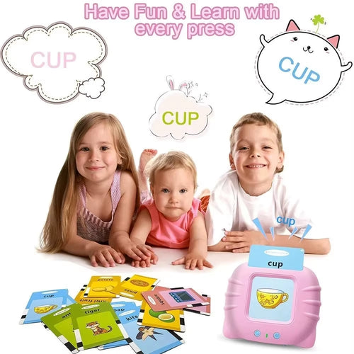 Load image into Gallery viewer, SmartSpeak Cards – Interactive Talking Flash Cards for Preschool Learning &amp; Early Reading

