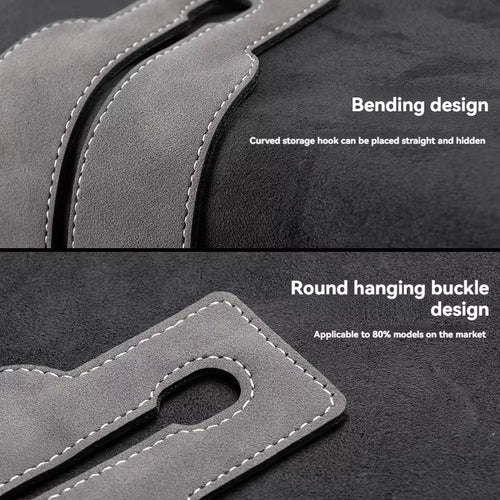 Load image into Gallery viewer, Suede Double Hook Rear Seat Backrest Hook Car Interior Organizer Accessories for Changan CS35 plus CS55 plus CS75 plus Eado
