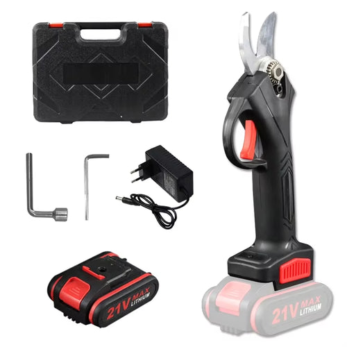 Load image into Gallery viewer, PowerPrune 21V Cordless Electric Pruner – Effortless Tree &amp; Bonsai Branch Cutting Tool
