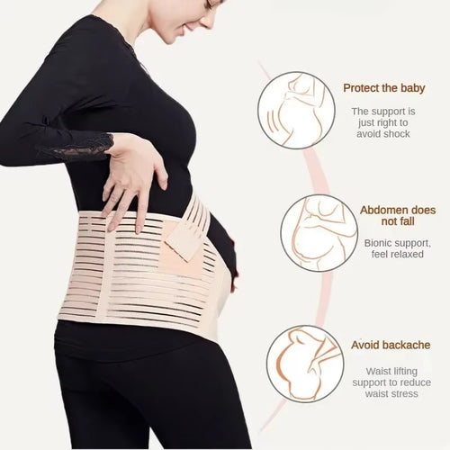 Load image into Gallery viewer, MamaComfort™ Adjustable Maternity Support Belt – Back &amp; Belly Care for Pregnancy Relief
