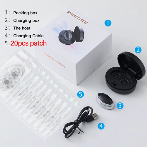 Load image into Gallery viewer, SmartSnore™ 5-Pair EMS Anti-Snoring Device – Breathe Easy, Sleep Deep
