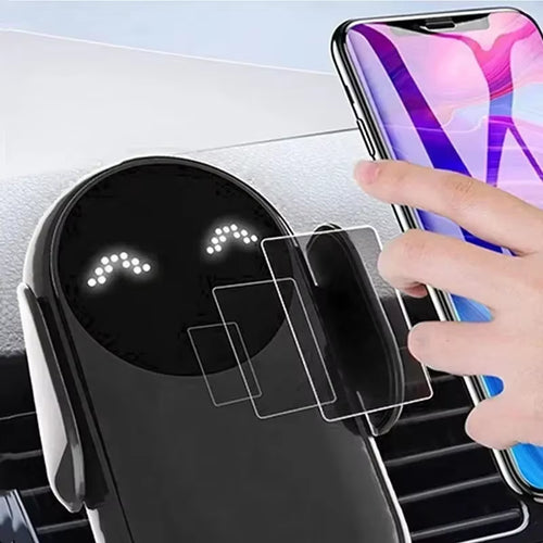 Load image into Gallery viewer, AutoGrip Wireless Car Charger – Infrared Sensor Mount &amp; Fast Charging Stand for iPhone &amp; Samsung
