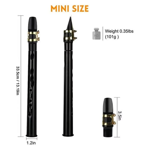 Load image into Gallery viewer, PocketSax Mini – Portable C Key Saxophone for Beginners &amp; Pros with Carrying Bag
