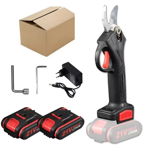 Load image into Gallery viewer, PowerPrune 21V Cordless Electric Pruner – Effortless Tree &amp; Bonsai Branch Cutting Tool
