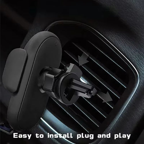 Load image into Gallery viewer, AutoGrip Wireless Car Charger – Infrared Sensor Mount &amp; Fast Charging Stand for iPhone &amp; Samsung
