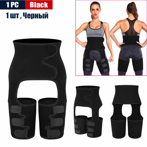 Load image into Gallery viewer, Body 3-In-1 Waist and Thigh Trimmer for Women Weight Loss Butt Lifter Waist Trainer Slimming Support Belt Hip Raise Shapewear
