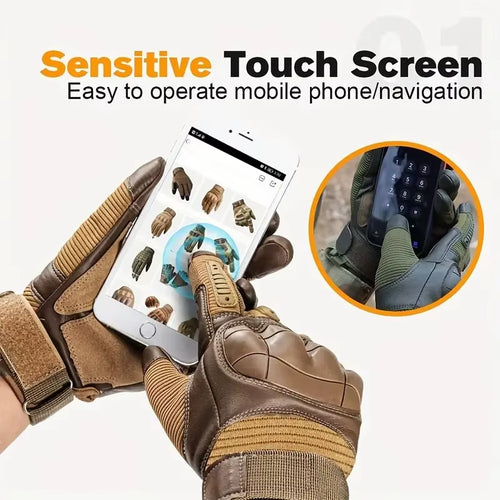 Load image into Gallery viewer, Ultimate Grip Fingerless Tactical Gloves – Touchscreen-Ready for Riders, Workers &amp; Adventurers
