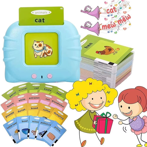 Load image into Gallery viewer, SmartSpeak Cards – Interactive Talking Flash Cards for Preschool Learning &amp; Early Reading
