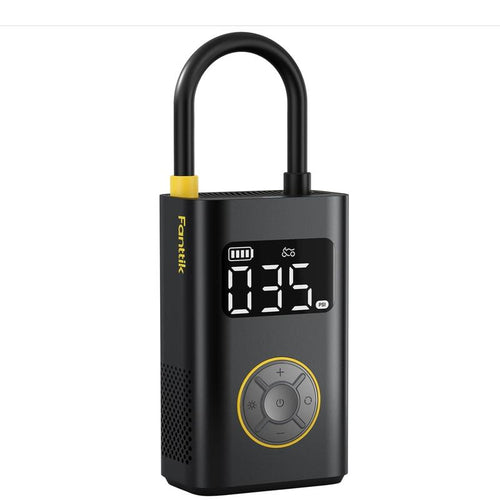 Load image into Gallery viewer, Portable Tire Inflator: Smart ON/OFF Hose Design
