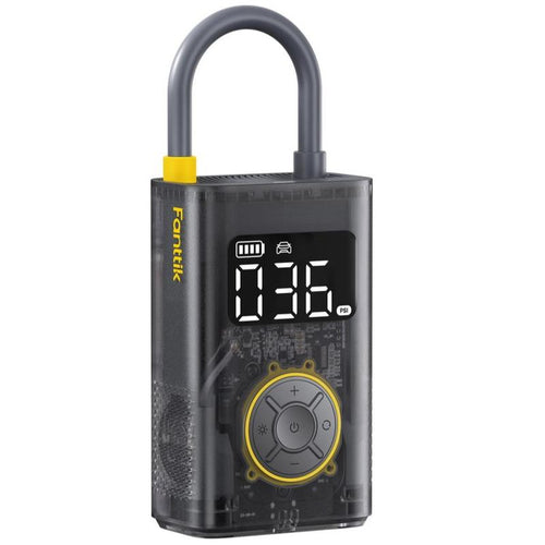 Load image into Gallery viewer, Portable Tire Inflator: Smart ON/OFF Hose Design
