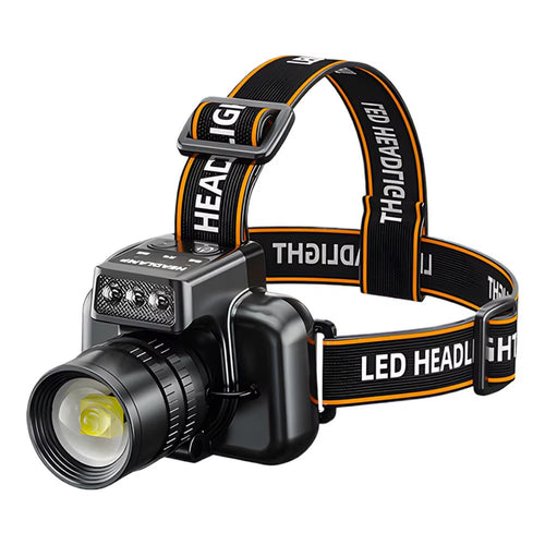Load image into Gallery viewer, BeamLite™ Rechargeable LED Headlamp – High-Power Forehead Torch for Outdoor Adventures

