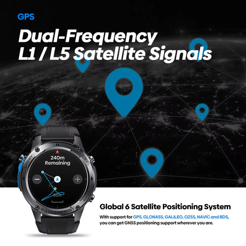 Load image into Gallery viewer, New  Stratos 2 Ultra GPS Smart Watch Built-In Compass Barometric Altimeter Dual-Band GNSS Voice Calling Smartwatch 10 ATM
