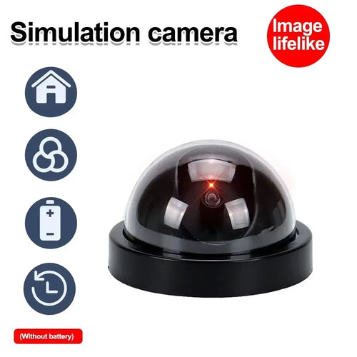 Load image into Gallery viewer, SecureView™ Dome Dummy Camera – Look Protected, Stay Deterrent, Spend Less
