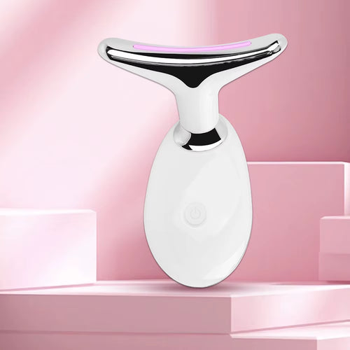 Load image into Gallery viewer, 7-in-1 LED Face &amp; Neck Lifter – Sculpt, Tighten &amp; Glow
