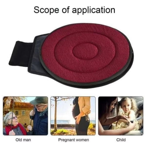Load image into Gallery viewer, SpinEase™ 360° Rotating Memory Foam Seat Cushion – Sit, Swivel &amp; Go with Zero Effort
