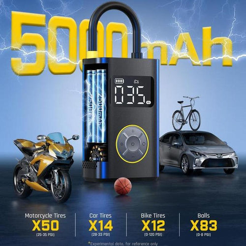 Load image into Gallery viewer, FANTTIK X9 Pro Portable Tire Inflator - Smart ON/OFF Hose Design

