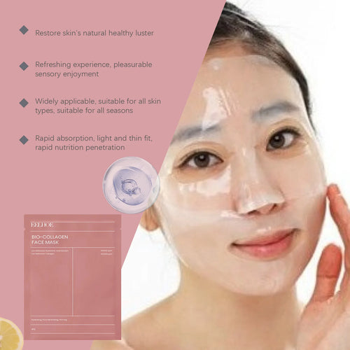Load image into Gallery viewer, Eelhoe 4pcs Collagen Firming Face Mask Shrink Pores Lift Repair Skin Rejuvenation Anti Wrinkle Moisturizing Refresh Face Mask

