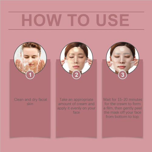 Load image into Gallery viewer, Eelhoe 4pcs Collagen Firming Face Mask Shrink Pores Lift Repair Skin Rejuvenation Anti Wrinkle Moisturizing Refresh Face Mask
