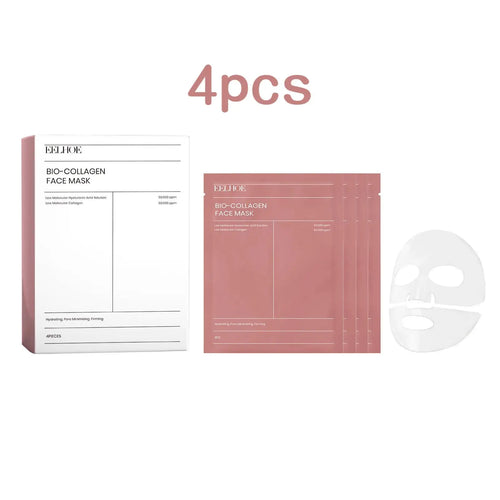 Load image into Gallery viewer, Eelhoe 4pcs Collagen Firming Face Mask Shrink Pores Lift Repair Skin Rejuvenation Anti Wrinkle Moisturizing Refresh Face Mask
