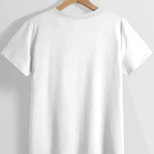 Load image into Gallery viewer, Comfortable Breathable Fabric Summer Women&#39;s Short Sleeve T Shirt Top Front Printed Casual Sports Style Birthday
