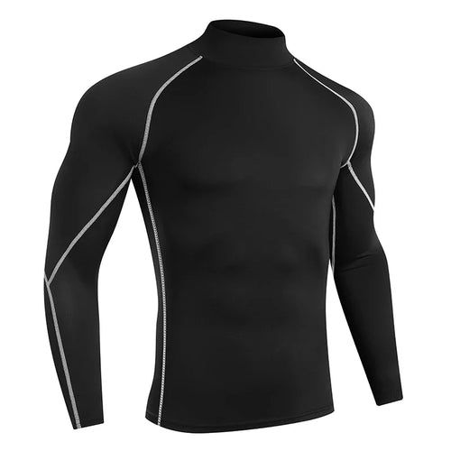 Load image into Gallery viewer, Men Running T shirt Quick Dry Bodybuilding Sport Shirt Long Sleeve Compression Top  Fitness Tight Rashgard Gym T-Shirt Men
