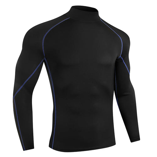 Load image into Gallery viewer, Men Running T shirt Quick Dry Bodybuilding Sport Shirt Long Sleeve Compression Top  Fitness Tight Rashgard Gym T-Shirt Men
