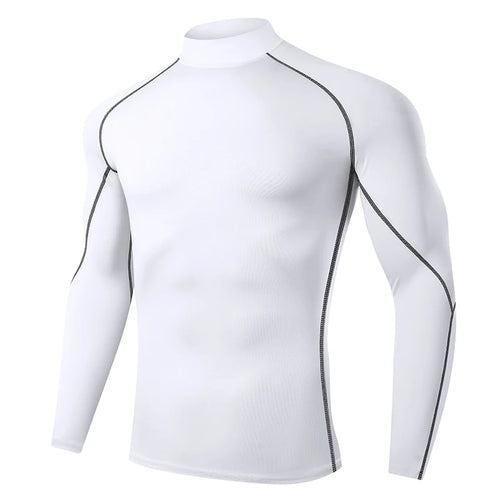 Load image into Gallery viewer, Men Running T shirt Quick Dry Bodybuilding Sport Shirt Long Sleeve Compression Top  Fitness Tight Rashgard Gym T-Shirt Men
