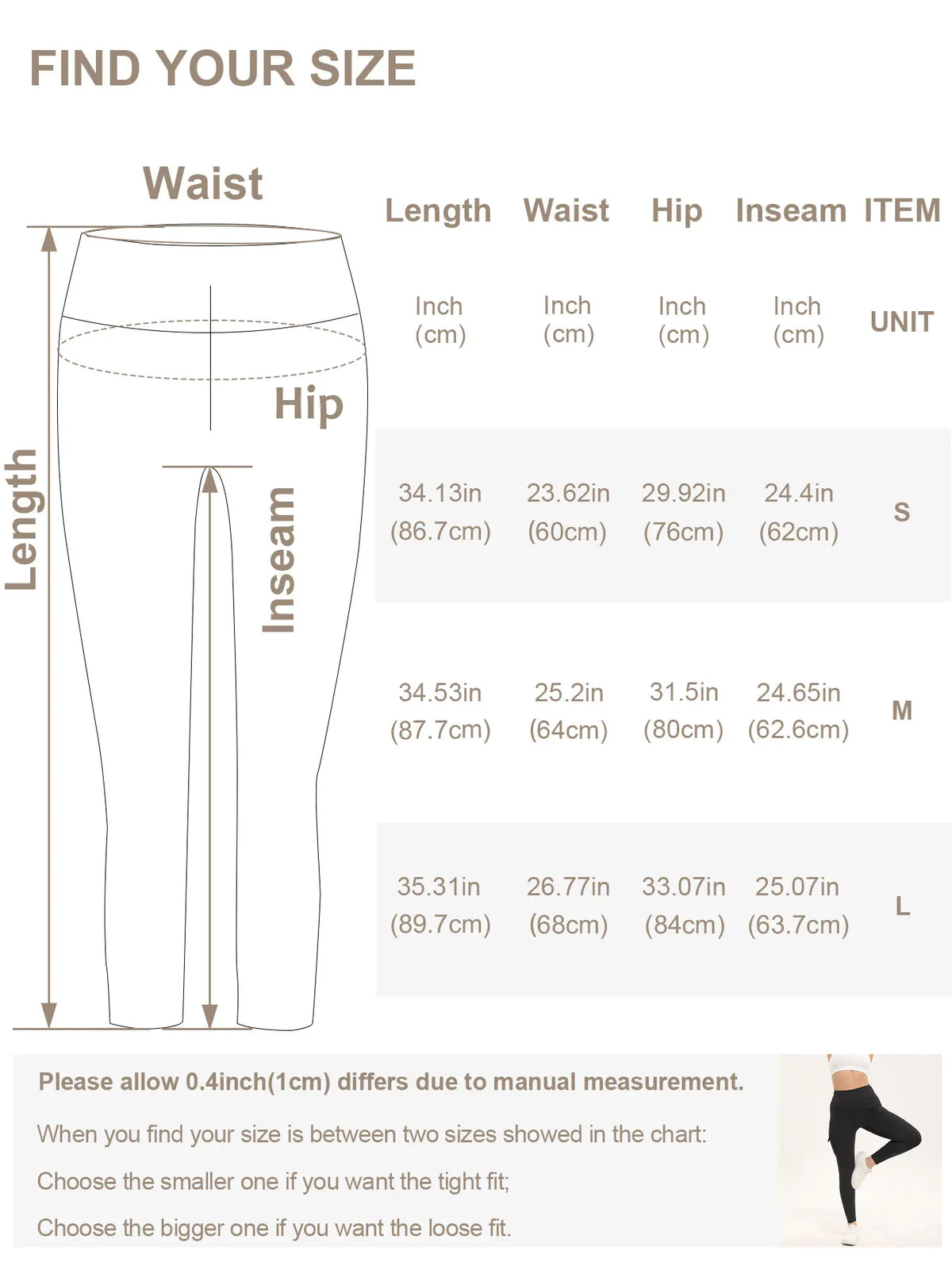 3PCS Women's Solid Color Gym Leggings High Waisted Fitness Yoga Pants Practical Pocket Stretch Outdoors Sports Cargo Styles