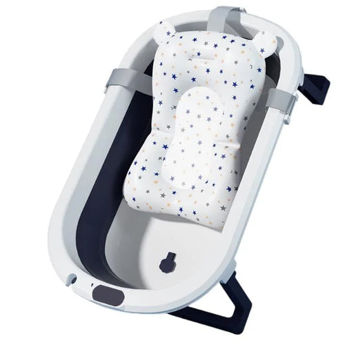 Load image into Gallery viewer, Newborn Collapsible Baby Bathtub Portable Travel Bathtub  Foldable Baby Bathtub Foldable Bath Basin Newborns For Baby 0-36 Month
