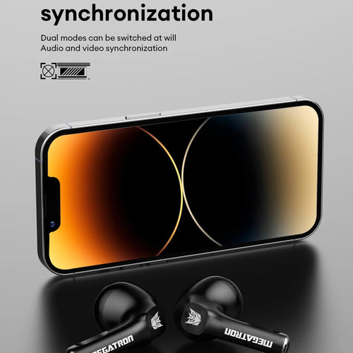 Load image into Gallery viewer, Ship From US Transformers Wireless Bluetooth Earphones Low Latency Gaming Headset TF-T23 HD Call with Mic Earbuds Sport
