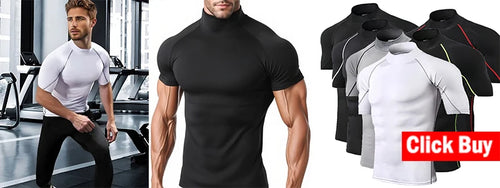 Load image into Gallery viewer, Men Running T shirt Quick Dry Bodybuilding Sport Shirt Long Sleeve Compression Top  Fitness Tight Rashgard Gym T-Shirt Men
