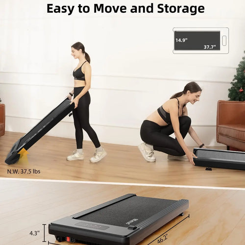 Load image into Gallery viewer, Walking Pad - Under Desk Treadmill, Treadmills For Home/Office, Portable Treadmill, Walking Pad Treadmill Under Desk With Remote
