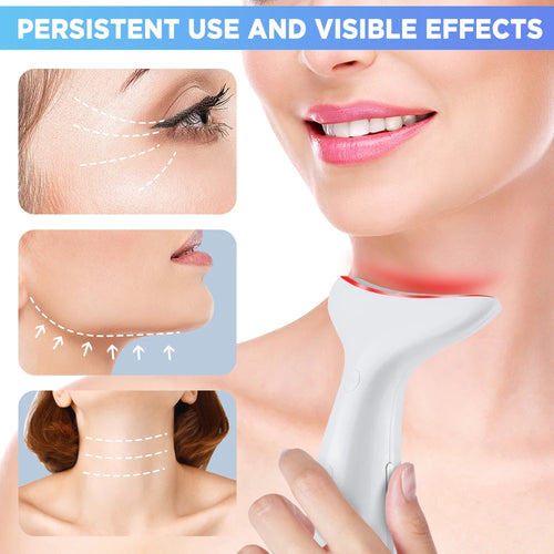 Load image into Gallery viewer, 3 Massage Modes Microcurrent Neck Beauty Device Face Lifting Firming Massage Neck Beauty Instrument Tighten Skin Care Tool
