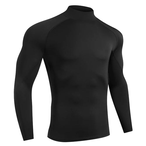 Load image into Gallery viewer, Men Running T shirt Quick Dry Bodybuilding Sport Shirt Long Sleeve Compression Top  Fitness Tight Rashgard Gym T-Shirt Men
