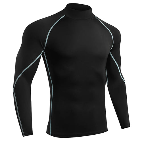 Load image into Gallery viewer, Men Running T shirt Quick Dry Bodybuilding Sport Shirt Long Sleeve Compression Top  Fitness Tight Rashgard Gym T-Shirt Men
