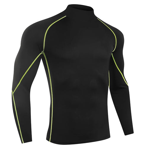 Load image into Gallery viewer, Men Running T shirt Quick Dry Bodybuilding Sport Shirt Long Sleeve Compression Top  Fitness Tight Rashgard Gym T-Shirt Men
