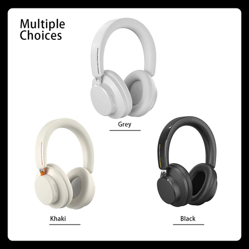 Load image into Gallery viewer, ANC Noise Cancelling Headphones Bluetooth 5.4 Earphone HIFI Stereo Headset 40mm Driver portable Over Ear Headphone 60H Time
