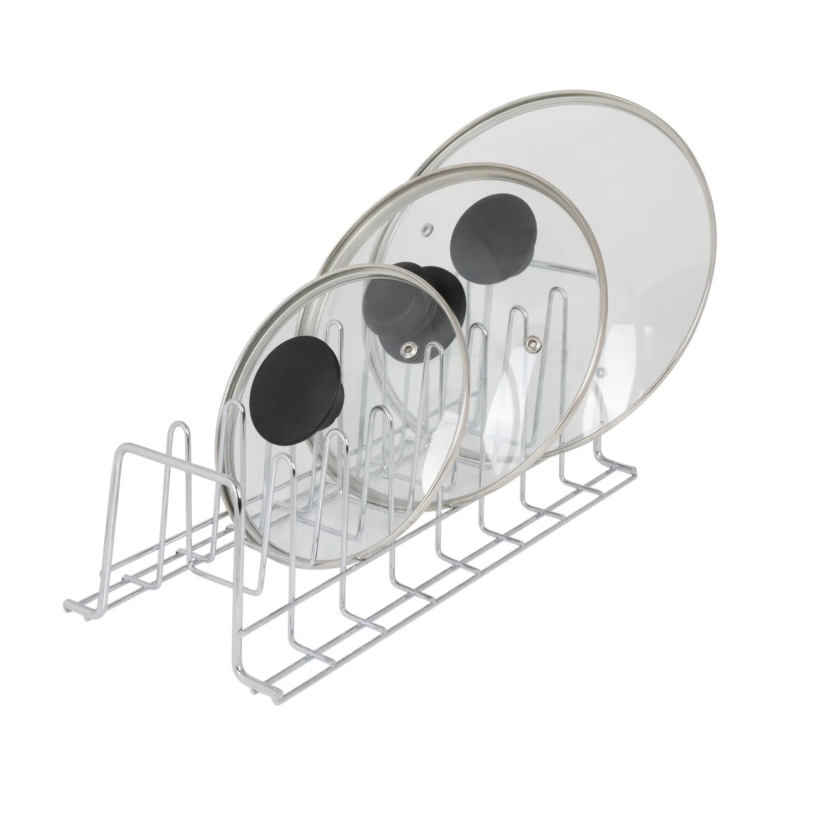Lid Organizer in Chrome kitchen  kitchen organizer  dish drying rack