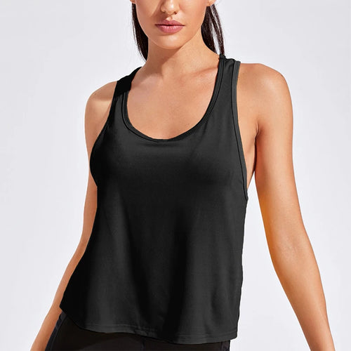 Load image into Gallery viewer, Yoga Vest Women Running Shirts Sleeveless Gym Tank Tops Women&#39;s Sportswear Quick Dry Breathable Workout Tank Top Fitness Clothes
