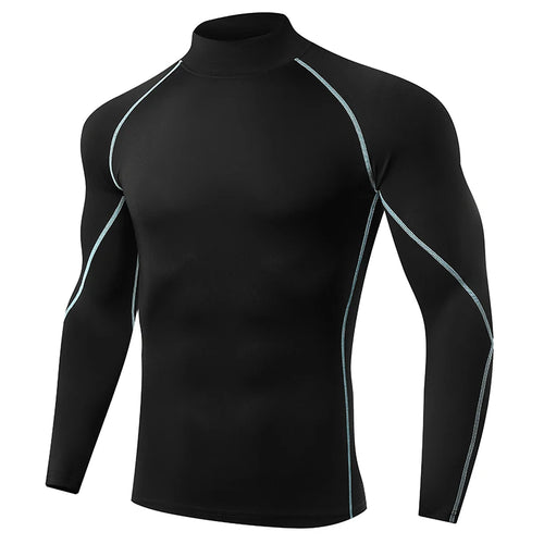 Load image into Gallery viewer, Men Running T shirt Quick Dry Bodybuilding Sport Shirt Long Sleeve Compression Top  Fitness Tight Rashgard Gym T-Shirt Men
